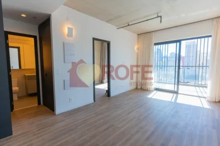 Apartamento com 1 Quarto para alugar, 55m² no Pinheiros, São Paulo