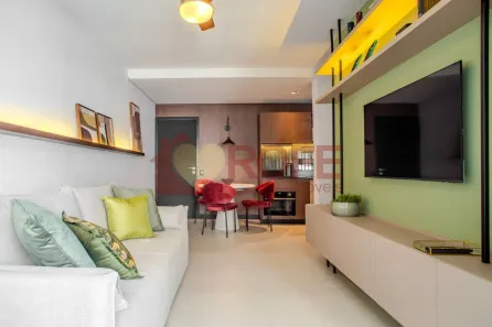 Apartamento com 1 Quarto para alugar, 45m² no Vila Nova Conceição, São Paulo