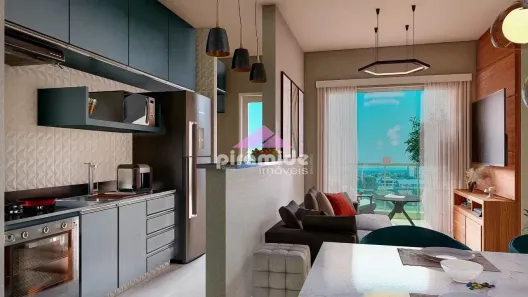 Apartamento com 2 Quartos à venda, 56m² no Loteamento Vila Indaiá, Caraguatatuba