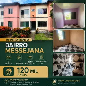 Apartamento com 2 Quartos à venda, 53m² no Jangurussu, Fortaleza