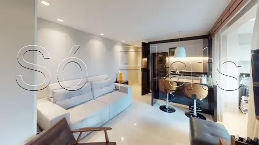 Flat com 2 Quartos à venda, 60m² no Brooklin Paulista, São Paulo