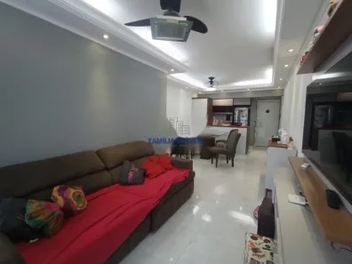 Apartamento com 3 Quartos para alugar, 87m² no Macuco, Santos