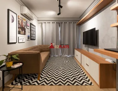 Flat com 1 Quarto à venda, 45m² no Itaim Bibi, São Paulo