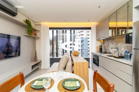 Apartamento com 1 Quarto à venda, 38m² no Bigorrilho, Curitiba