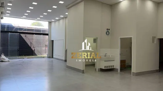Ponto Comercial para alugar, 140m² no Campestre, Santo André