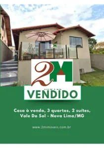 Casa com 3 Quartos à venda, 190m² no Vale do Sol, Nova Lima