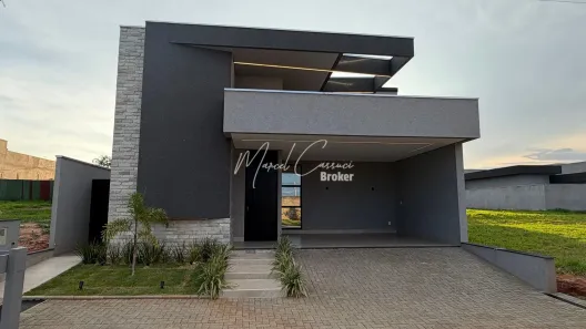 Casa de Condomínio com 3 Quartos à venda, 185m² no Loteamento Village Damha Mirassol IV, Mirassol