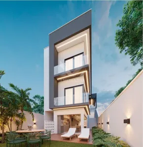 Sobrado com 3 Quartos à venda, 218m² no Jardim Atlântico, Goiânia