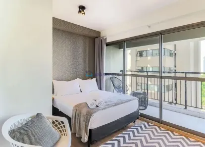 Apartamento com 1 Quarto à venda, 38m² no Indianópolis, São Paulo