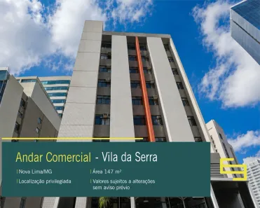 Imóvel Comercial para alugar, 147m² no Vale do Sereno, Nova Lima