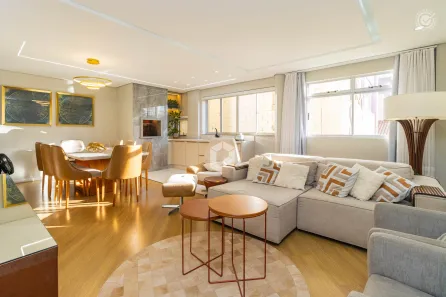 Apartamento com 3 Quartos à venda, 123m² no Cabral, Curitiba