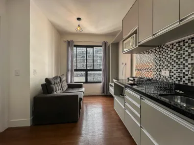 Apartamento com 1 Quarto para alugar, 28m² no Centro, Curitiba