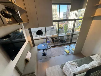 Apartamento com 1 Quarto para alugar, 23m² no Jardim das Acácias, São Paulo
