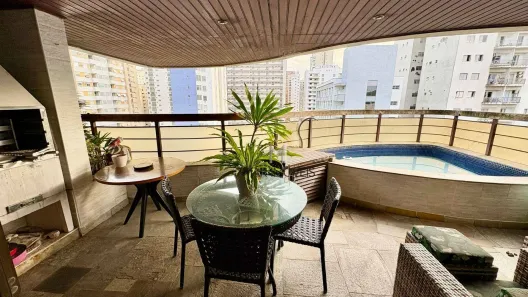 Apartamento com 3 Quartos à venda, 180m² no Pitangueiras, Guarujá