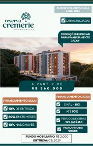 Apartamento com 2 Quartos à venda, 57m² no Quitandinha, Petrópolis