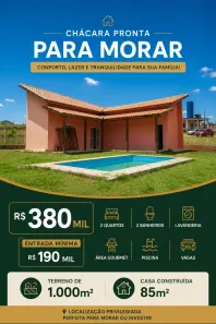 Casa de Condomínio com 2 Quartos à venda, 85m² no Recreio, Ibiúna