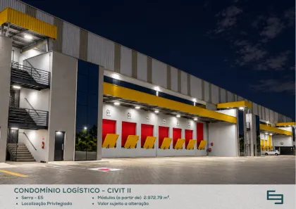 Galpão/Depósito/Armazém para alugar, 2973m² no Civit II, Serra