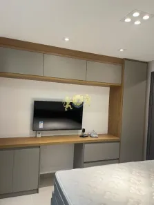 Flat com 1 Quarto para alugar, 25m² no Santo Amaro, São Paulo