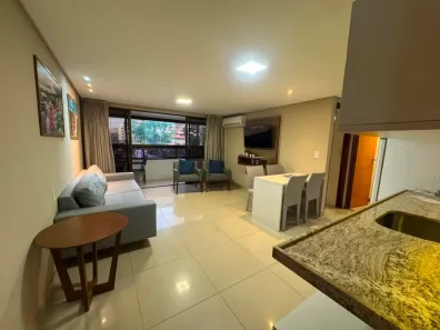 Flat com 1 Quarto à venda, 48m² no Cabo Branco, João Pessoa