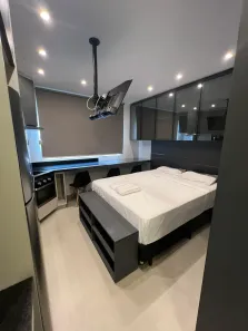 Apartamento com 1 Quarto para alugar, 26m² no Indianópolis, São Paulo