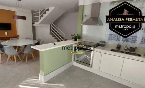 Sobrado com 4 Quartos à venda, 197m² no Campestre, Santo André