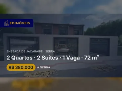 Casa com 2 Quartos à venda, 72m² no Enseada de Jacaraípe, Serra