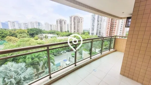 Apartamento com 3 Quartos para alugar, 115m² no Barra da Tijuca, Rio de Janeiro