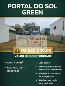 Lote/Terreno à venda, 406m² no Residencial Goiânia Golfe Clube, Goiânia