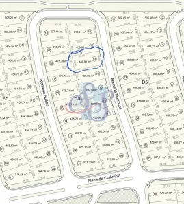 Lote/Terreno à venda, 459m² no Cidade Alpha, Eusébio