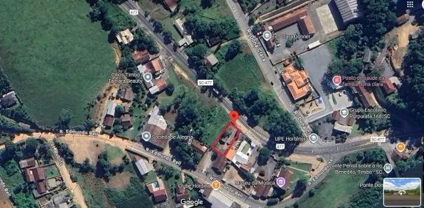 Lote/Terreno para alugar, 450m² no Dona Clara, Timbó