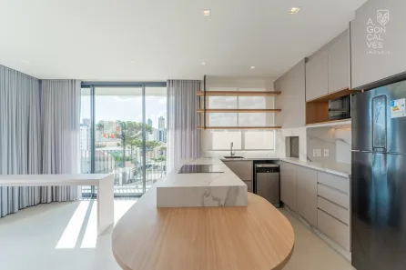 Apartamento com 2 Quartos para alugar, 78m² no Campina do Siqueira, Curitiba