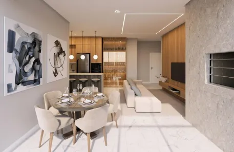 Apartamento com 3 Quartos à venda, 105m² no Perequê, Porto Belo