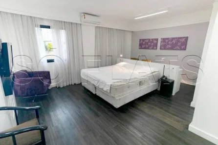 Flat com 1 Quarto para alugar, 33m² no Moema, São Paulo