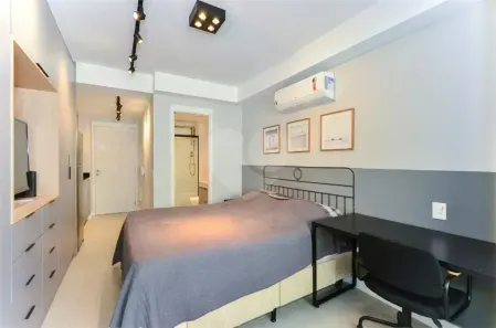 Apartamento com 1 Quarto à venda, 29m² no Indianópolis, São Paulo