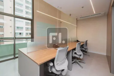 Sala Comercial para alugar, 205m² no Cidade Monções, São Paulo