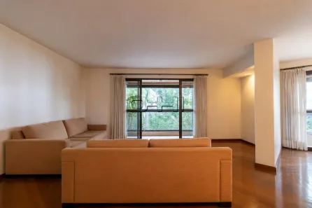 Apartamento com 3 Quartos para alugar, 142m² no Campo Belo, São Paulo