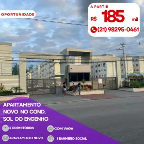 Apartamento com 2 Quartos à venda, 60m² no Vila Lage, São Gonçalo