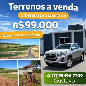 Lote/Terreno à venda, 1000m² no Centro, Guararema