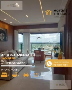 Apartamento com 2 Quartos para alugar, 67m² no Piatã, Salvador