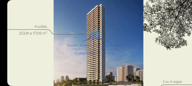 Apartamento com 4 Quartos à venda, 203m² no Horto Florestal, Salvador