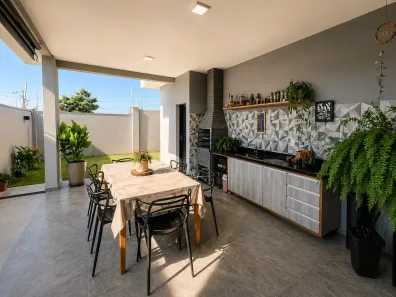 Casa de Condomínio com 3 Quartos à venda, 156m² no Vale dos Cristais, Taubaté
