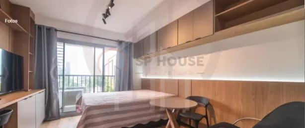 Apartamento com 1 Quarto para alugar, 24m² no Vila Cordeiro, São Paulo
