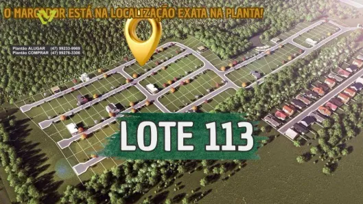 Lote/Terreno à venda, 360m² no Figueira, Gaspar