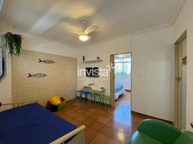 Apartamento com 1 Quarto para alugar, 55m² no Aparecida, Santos