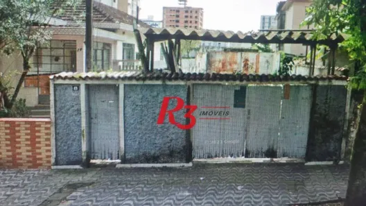 Lote/Terreno à venda, 240m² no Embaré, Santos