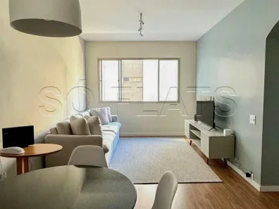 Apartamento com 1 Quarto para alugar, 42m² no Indianópolis, São Paulo