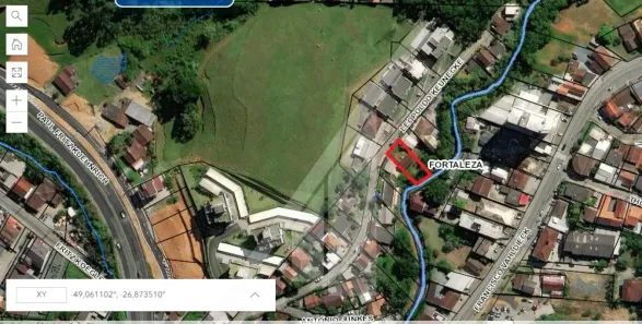 Lote/Terreno à venda, 412m² no Fortaleza, Blumenau