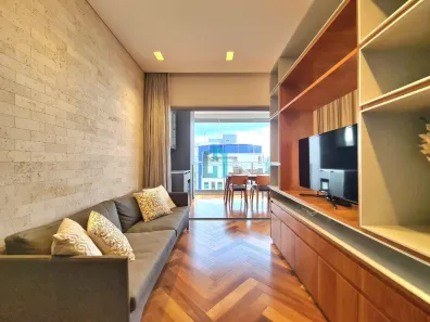 Apartamento com 1 Quarto para alugar, 45m² no Moema, São Paulo