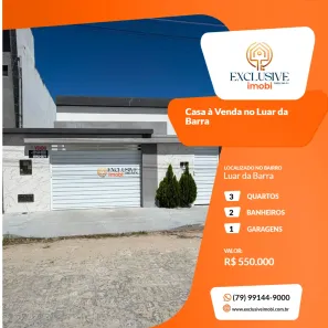 Casa com 3 Quartos à venda, 110m² no , Barra dos Coqueiros