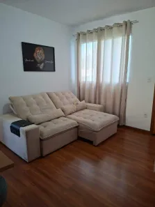 Apartamento com 2 Quartos para alugar, 54m² no Ouro Negro, Ibirité